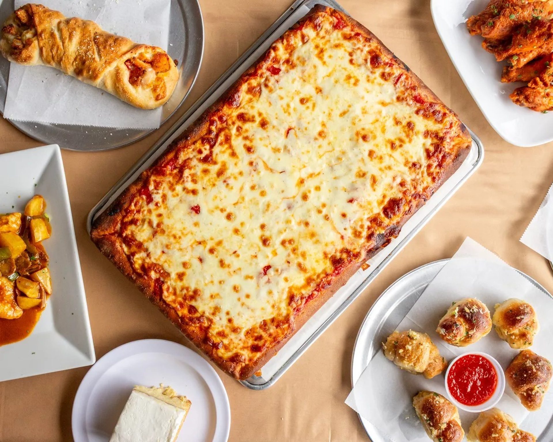 The Pizza Comes First