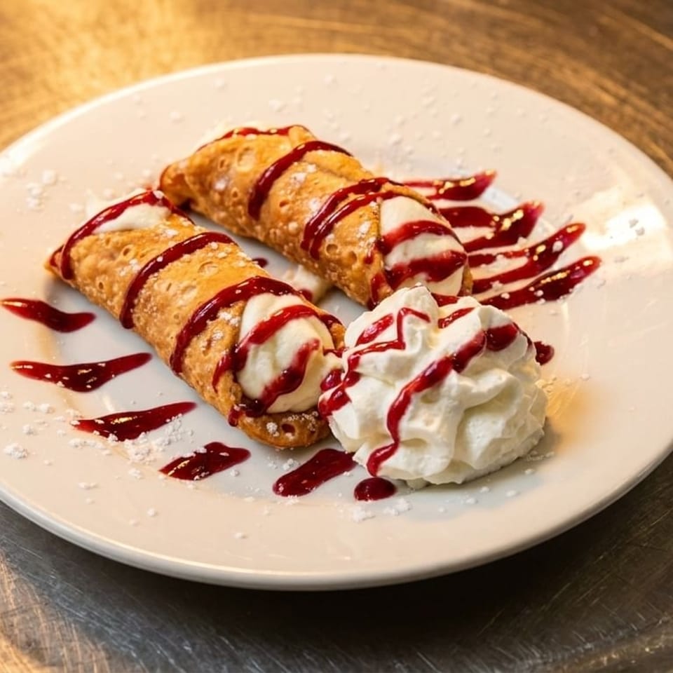 Delicious Cannoli Made Fresh